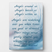 フェザー天使があなたを見守賛美る フォトプラーク (正面)