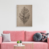 フェザー第2チューペキャンバスウォールアート キャンバスプリント (インサイチュ (リビング))