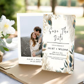 フェザー素朴アジアの空の雲の孔雀結婚の セーブザデート