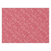 フェザー素朴ラブバーズパターンコテージロッジ テーブルクロス (正面(横))