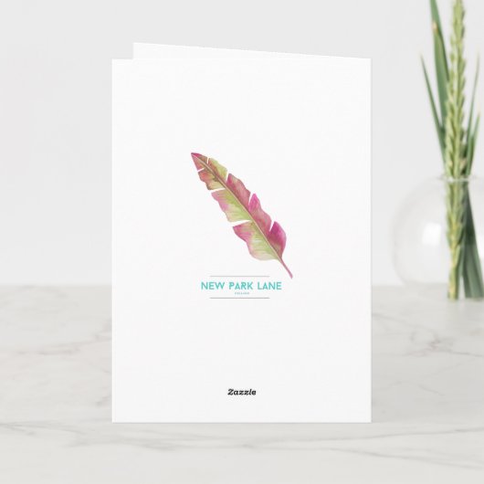 フェザー – もし何秋?勇気付けられる カード (裏面)