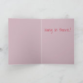 フェザー – もし何秋?引用文感動的カード カード (内部)