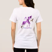 フェザー&グレイス トライブレンドTシャツ (裏面)