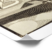 フェザー・ディーラー、パブのコスチュームby Gerard Valck ポスター (角)