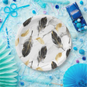 「フェザー・デライト・紙・ボウル」 ペーパープレート (パーティー)