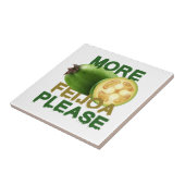 フェジョア・フルーツ！めったにフルーツ好きにはかわいいプレゼントE タイル (側面)