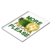 フェジョア・フルーツ!めったにフルーツ好きにはかわいいプレゼントE ノートブック (左側)