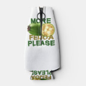 フェジョア・フルーツ！めったにフルーツ好きにはかわいいプレゼントE ボトルクーラー (裏面)