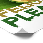 フェジョア・フルーツ!めったにフルーツ好きにはかわいいプレゼントE ポスター (角)