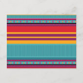 フェスタのカップルのシャワーのモダンなアドバイスカード エンクロージャーカード (裏面)