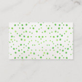 フェスタのサボテンの本の要求カード挿入物カード エンクロージャーカード (裏面)