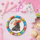 フェスタのスコットランド人テリア ペーパープレート (パーティー)