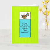 フェスタのバースデー・カード カード (黄色い花)