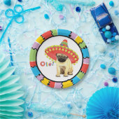 フェスタのパグ ペーパープレート (パーティー)