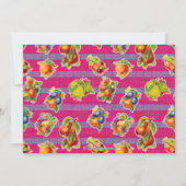 フェスタのパーティの招待状-メキシコダンサーのマゼンタ 招待状 (裏面)