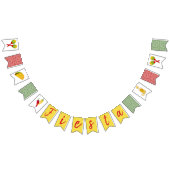 フェスタのパーティーの旗の旗 バンティングフラッグ (全)