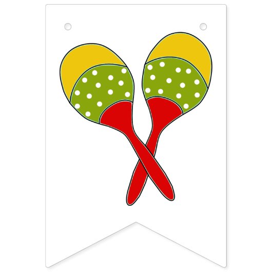 フェスタのパーティーの旗の旗 バンティングフラッグ (第1の旗)