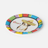 フェスタのビーグル犬 ペーパープレート (アングル)