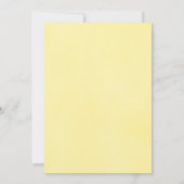 フェスタのブライダルシャワー招待フローラ水彩色 招待状 (裏面)