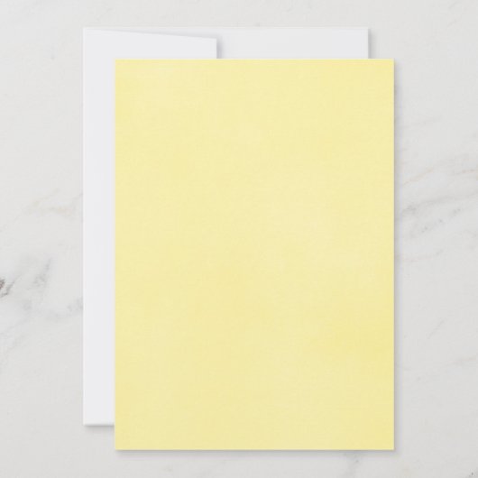 フェスタのブライダルシャワー招待フローラ水彩色 招待状 (裏面)