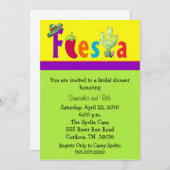 フェスタのブライダルシャワー招待状 招待状 (正面/裏面)