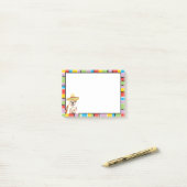 フェスタのブルドッグ ポストイット (デスク上)