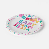フェスタのベビーシャワーの紙皿のメキシコベビーシャワー ペーパープレート (アングル)