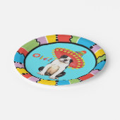 フェスタのボストンテリア ペーパープレート (アングル)