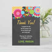 フェスタのメキシコ誕生会のサンキューカード サンキューカード (スタンド正面)