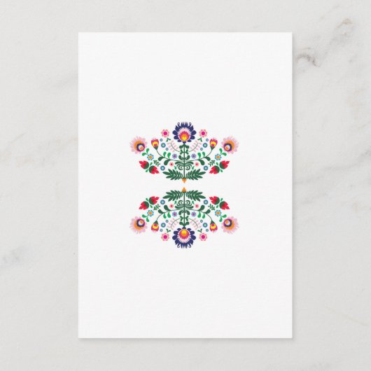 フェスタのメキシコ赤い調節の結婚式の招待状 エンクロージャーカード (裏面)