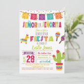 フェスタの性は招待状-白い背景--を明らかにします 招待状 (スタンド正面)