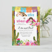 フェスタの性は招待状SeñorかSeñoritaを明らかにします 招待状 (スタンド正面)