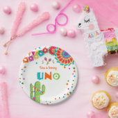 フェスタの紙皿のサボテンのメキシコSucculent Uno ペーパープレート (パーティー)
