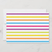 フェスタの誕生会メキシコパターン招待16 18 招待状 (裏面)