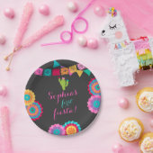 フェスタの誕生日の紙皿昼寝への時間無し ペーパープレート (パーティー)