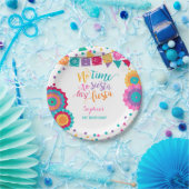 フェスタの誕生日の紙皿昼寝への時間無し ペーパープレート (パーティー)