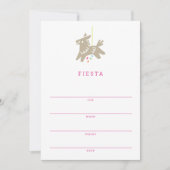 フェスタのPiñata |の書き込み投票の子供のパーティの招待状 招待状 (正面)