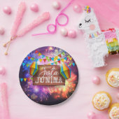 フェスタジュニナ花火 ペーパープレート (パーティー)