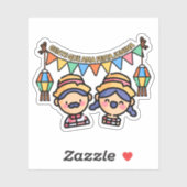 フェスタジュニナ農家 シール (シート)