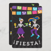 フェスタスカルパーティの招待状とバナー 招待状 (正面/裏面)