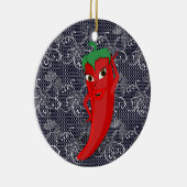 フェスタブライダルシャワーとレッドホットペッパーDiva セラミックオーナメント (右)