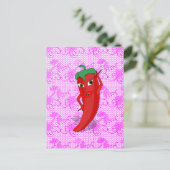 フェスタブライダルシャワーとレッドホットペッパーDiva ポストカード (スタンド正面)