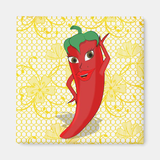 フェスタブライダルシャワーとレッドホットペッパーDiva マグネット (正面)