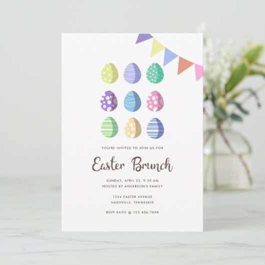 フェスタモダンイースターエッグ 招待状 (スタンド正面)