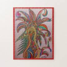 "フェスタ"にジグ見ましたパズルを羽をつけました