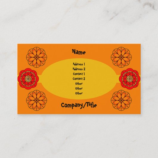 フェスタ 名刺 (正面)