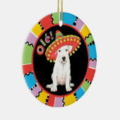 フェスタDogo Argentino セラミックオーナメント (右)