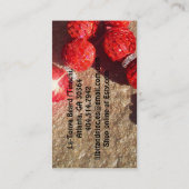 フェスタJewerlyおよび付属品の名刺 名刺 (裏面)