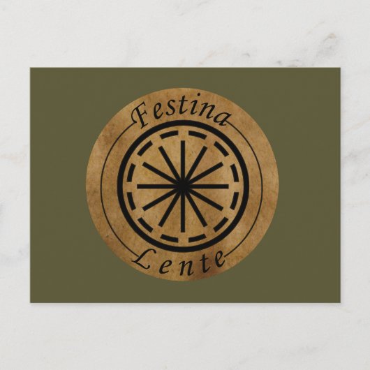 フェスティナ・レンテ ポストカード (正面)