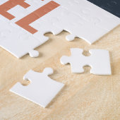 フェスティバルおもしろいかわいいペンギンパーソナライズされたチルドレン ジグソーパズル (側面)